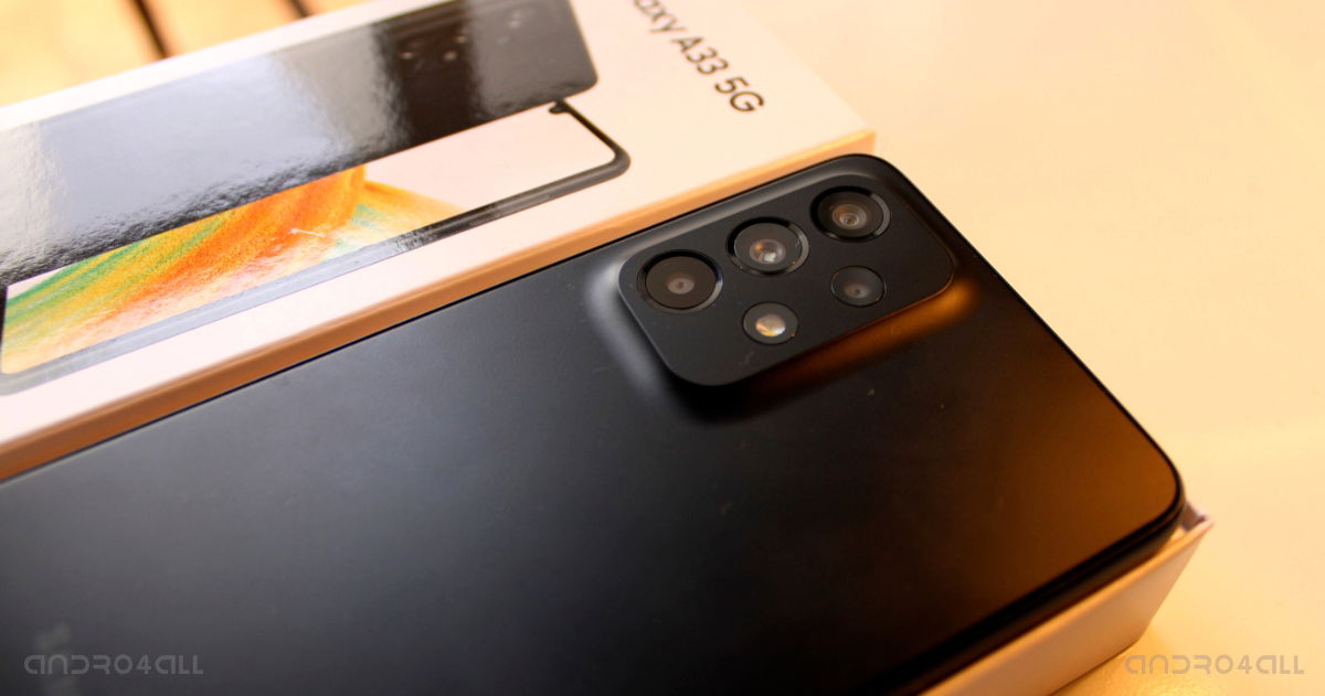 Tylne aparaty Samsung Galaxy A33 5G